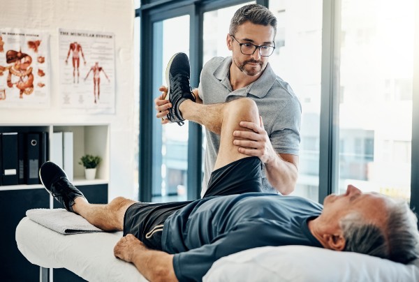 Image of a physiotherapist