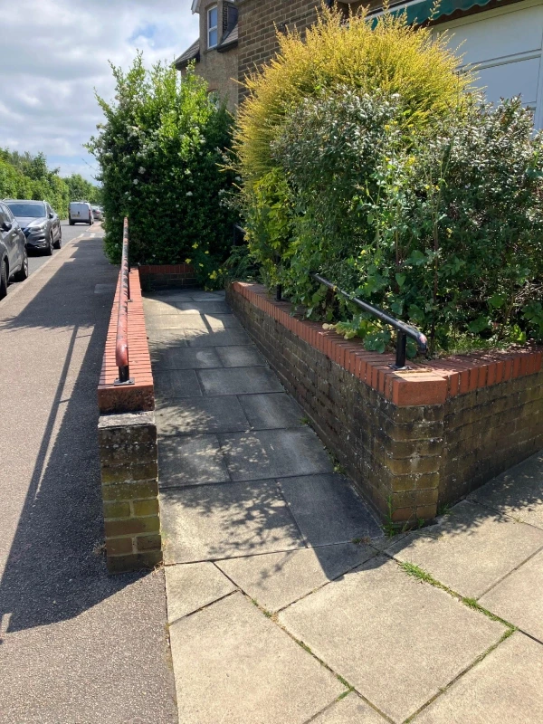 battle road front entrance ramp