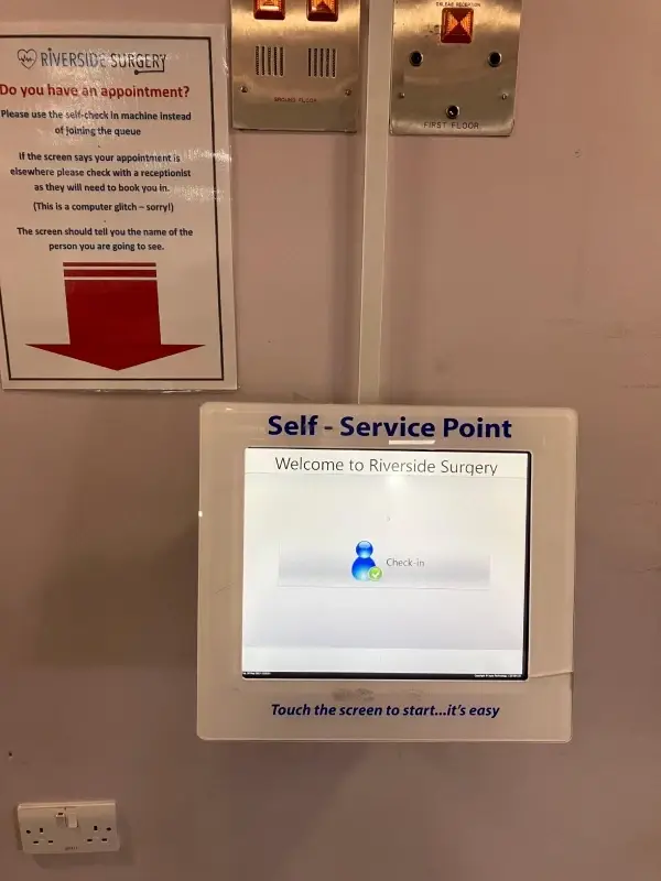 self service point at Pier Road Branch